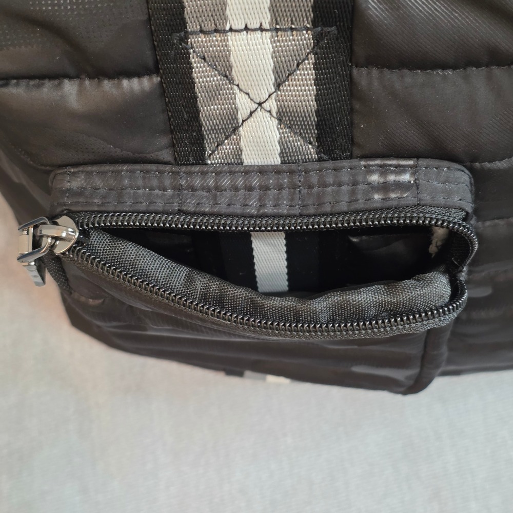 Think Royln Jetset Wingman Bag Large Black Camo Quilted Puffer Tote Travel Gym - Picture 6 of 8